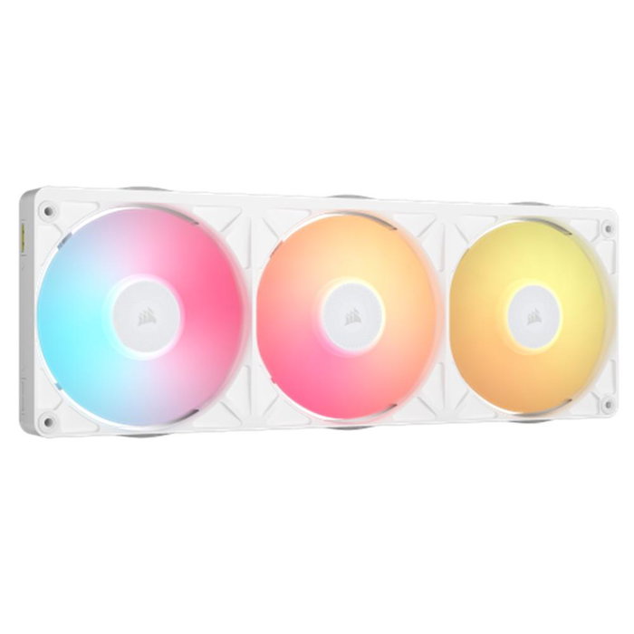 Corsair RX360 II RGB White con iCUE LINK System Hub y Marco Unificado