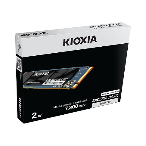 Kioxia Exceria Basic 1 TB M.2 2280 NVMe SSD Kioxia Exceria Basic 1 TB M.2 2280 NVMe SSD