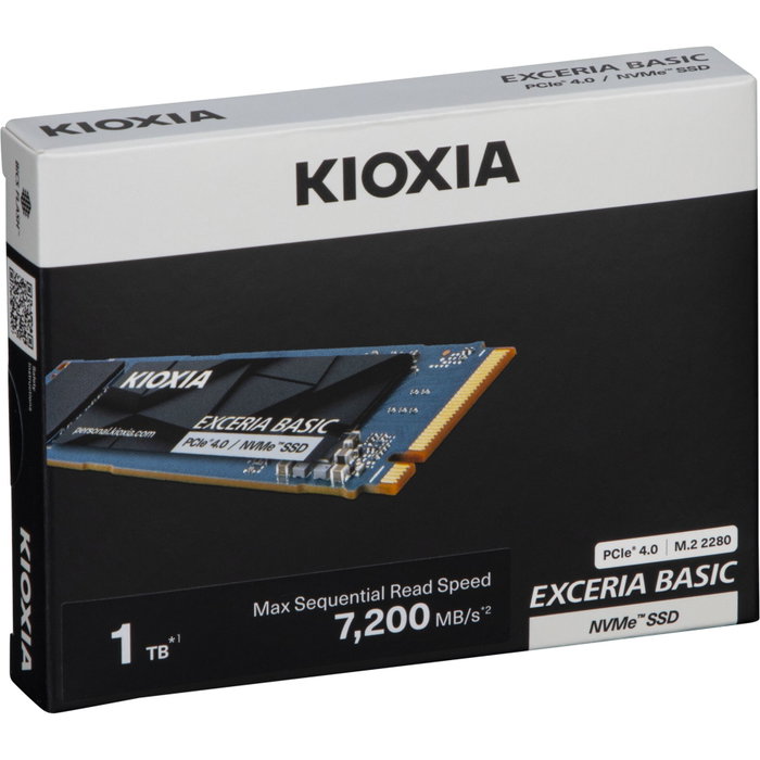 Kioxia Exceria Basic LSF10Z001TG8 1TB M.2 2280 NVMe SSD Kioxia Exceria Basic LSF10Z001TG8 1TB M.2 2280 NVMe SSD