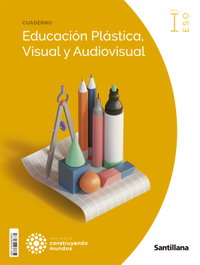 SANTILLANA (22).CUAD.PLASTICA 1ºESO (CONSTRUYENDO MUNDOS), AA.VV - SANTILLANA