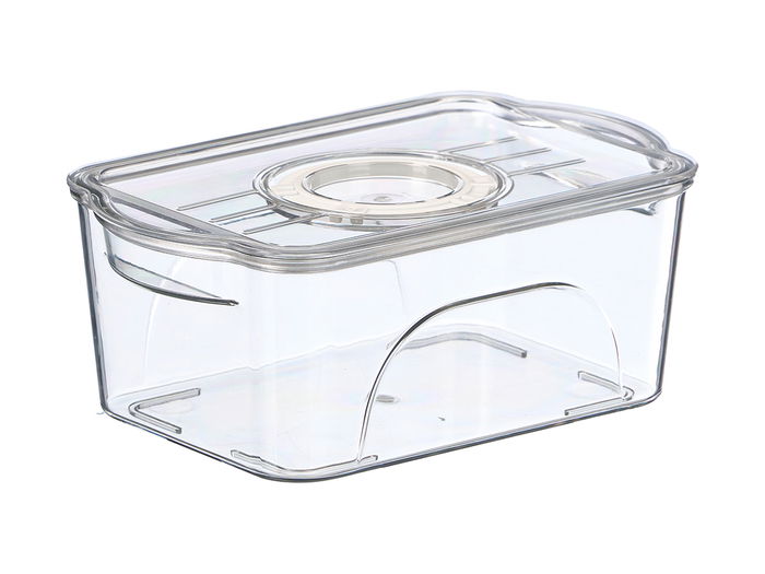 Kinvara Organizador Nevera Tapa Aro Blanco 21x13.2x8.5 cm (Set de 24)