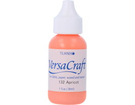 Tsukineko Tinta VERSACRAFT albaricoque bote con cánula 30ml