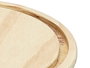 Giftdecor Cúpula de Cristal con Base de Madera, 20 cm de Diámetro x 30 cm de Alto, Transparente/Natural