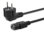 Equip Cable de Alimentación C13 a Schuko 1,8 m Negro