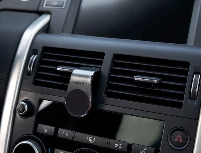 Groovy Soporte Movil Coche Universal Magnético Gris Oscuro