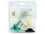 PRO CAR Tomacorriente de encendedor verde 12-24VDC 20A