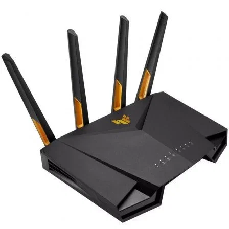 Asus TUF-AX3000 V2 - Router Gaming WiFi 6 Inalámbrico, 3000 Mbps, 2.4 GHz y 5 GHz, 4 Antenas, Puertos Gigabit y 2.5G, AiMesh, AiProtection Pro