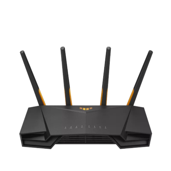 ASUS Router Inalámbrico TUF Gaming AX3000 V2 Doble Banda Wi-Fi 6 (802.11ax) hasta 2402 Mbit/s Gigabit Ethernet Negro Naranja