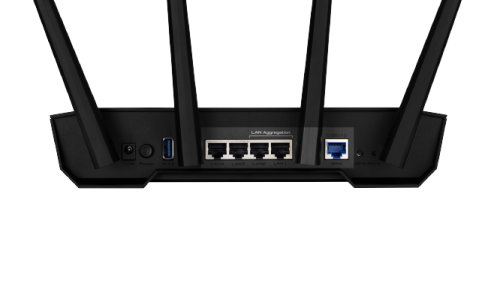 Asus TUF Gaming AX3000 V2 Router Wi-Fi 6 Doble Banda Negro y Naranja Asus TUF Gaming AX3000 V2 Router Wi-Fi 6 Doble Banda Negro y Naranja