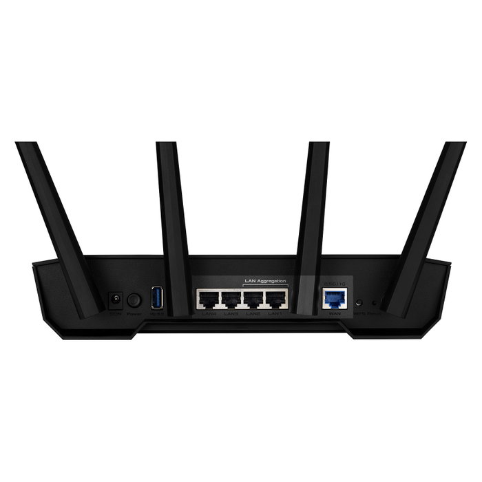 Asus TUF Gaming AX3000 V2 Router Wi-Fi 6 Doble Banda Negro y Naranja Asus TUF Gaming AX3000 V2 Router Wi-Fi 6 Doble Banda Negro y Naranja