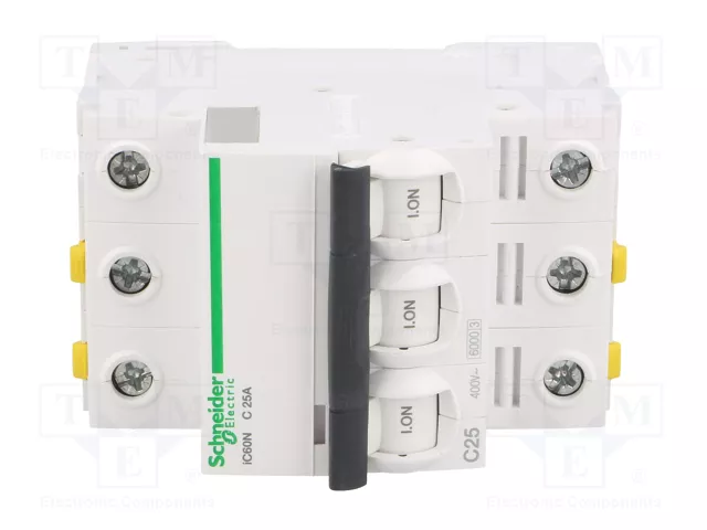 SCHNEIDER ELECTRIC Interruptor magnetotérmico ACTI9 iC60N 25A 3 polos