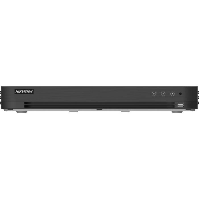 Hikvision Grabador DVR 16 canales 5en1 AcuSense 1080p H.265 para Detección Humana y Vehículos