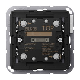 Jung LSCD10911ST KNX Taster Universal 1f - Interruptor Plástico para Interior, Temperatura -5 a 45 °C