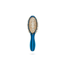 Bifull Cepillo Ovalado Striped Timber Blue para Cabello