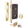 YALE Cerradura de embutir 700 HL 50x80 con picaporte reversible