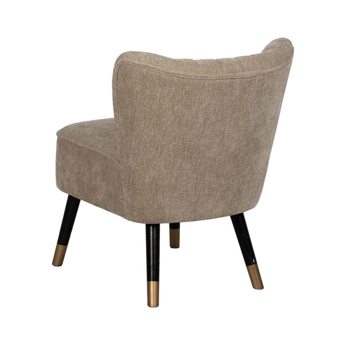 Ixia Sillón Beige Tejido-Madera