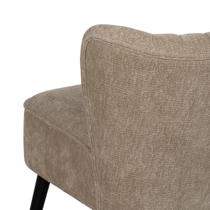 Ixia Sillón Beige Tejido-Madera