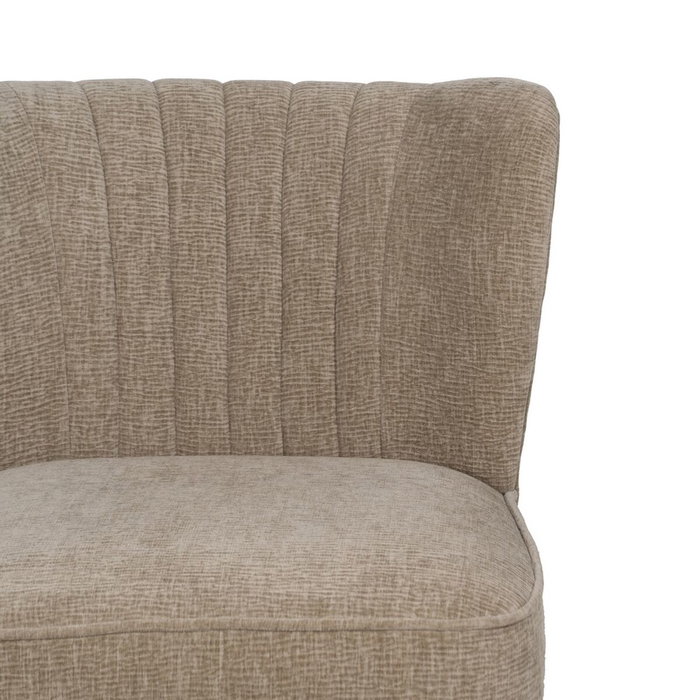 Ixia Sillón Beige Tejido-Madera