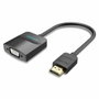 Vention Conversor HDMI Macho a VGA Hembra con Jack 3.5mm Negro