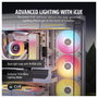 Corsair LX120-R RGB iCUE LINK Ventiladores de Carcasa, Pack de 3, Blanco