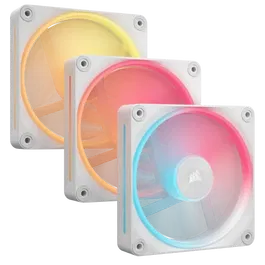 Corsair CO-9051054-WW iCUE LINK LX120-R RGB Ventilador para Carcasa de Ordenador 12 cm Blanco (3 piezas)