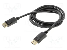 SAVIO Cable DisplayPort 1.2 de 2m Negro