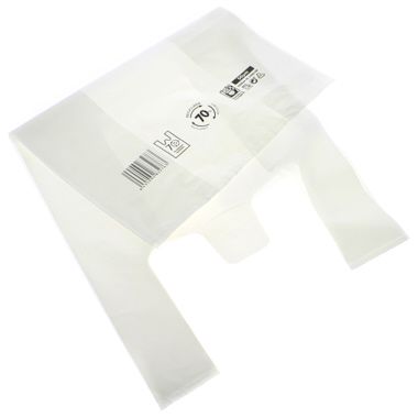 NEVAPLAST Bolsa ASA 42x53 cm Reutilizable 70% Reciclado 1 kg Pack 53 unidades +/- 5%