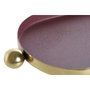 DKD Home Decor Centro de Mesa de Hierro Rugoso, Pack de 2 unidades, Colores Surtidos