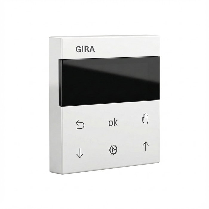 GIRA S3000 Jalousie- und Schaltuhr Display System 55 Blanco Brillante GIRA S3000 Jalousie- und Schaltuhr Display System 55 Blanco Brillante