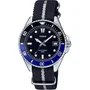 CASIO Reloj Hombre MDV-10C Negro/Azul Cuarzo Analógico
