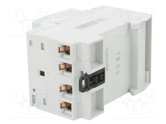 ABB Contactor de Instalación Modular 4-polar 40A 24VAC/24VDC ABB Contactor de Instalación Modular 4-polar 40A 24VAC/24VDC