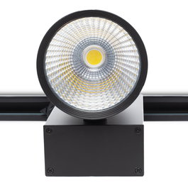 JW-TR30W-BLACK-W Foco de Carril LED 30W 2700Lm 4200K Trifásico UGR17 Black