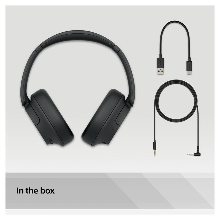 Sony Auriculares Inalámbricos WH-CH720N con Micrófono Bluetooth, Negros Sony Auriculares Inalámbricos WH-CH720N con Micrófono Bluetooth, Negros
