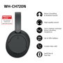 Sony Auriculares Inalámbricos WH-CH720N con Micrófono Bluetooth, Negros