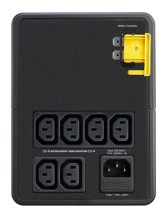 APC Easy UPS Sistema de Alimentación Ininterrumpida (SAI), Line-Interactive, 1200VA/650W, 6 Salidas AC, Forma de Onda Senoidal, 230V IEC