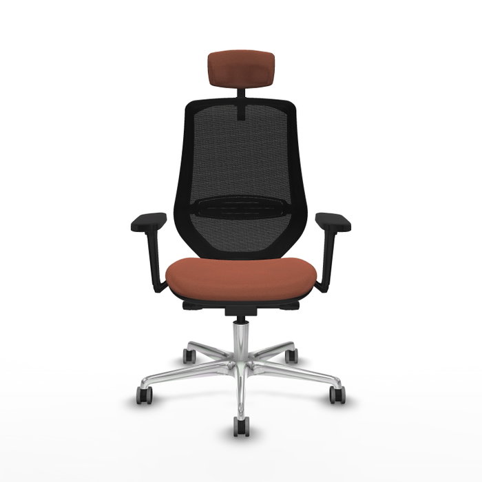 PIQUERAS Y CRESPO Silla de oficina Mardos con mecanismo Sincro/Traslack Marrón y Negro PIQUERAS Y CRESPO Silla de oficina Mardos con mecanismo Sincro/Traslack Marrón y Negro