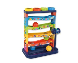 JugaToys Torre de bolas encajables con accesorios 35x27cm