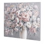 DKD Home Decor Cuadro Tradicional Multicolor Lienzo Pino Florero 100 x 80 x 3.7 cm (2 Unidades)