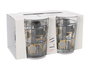 LAV Set 4 Vasos de Sidra Abstrac 520 cc Medidas 9x9x12 cm (6 Cajas)