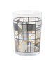 LAV Set 4 Vasos de Sidra Abstrac 520 cc Medidas 9x9x12 cm (6 Cajas)