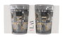 LAV Set 4 Vasos de Sidra Abstrac 520 cc Medidas 9x9x12 cm (6 Cajas)