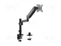 Gembird MA-DA1P-01 Soporte para Monitor de Escritorio Negro