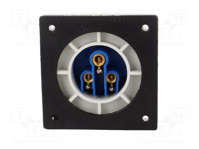PAWBOL Conector de alimentación AC Macho 16A 400VAC 3 Pines
