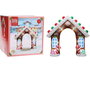 Basics Casita de caramelo inflable con LED, IP44, 290 x 70 x 270 cm