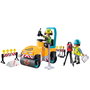 Playmobil 71751 Construcción De Carreteras Action Heroes Juego de Construcción para Niños +4 Años