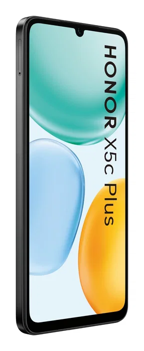 Honor X5c Plus Smartphone, 6.74" (17.1 cm) Pantalla 90 Hz, 4 GB RAM + 256 GB, Cámara Doble 50 MP, Batería 5260 mAh, Color Negro - MagicOS 9.0