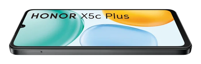 Honor X5c Plus Smartphone, 6.74" (17.1 cm) Pantalla 90 Hz, 4 GB RAM + 256 GB, Cámara Doble 50 MP, Batería 5260 mAh, Color Negro - MagicOS 9.0