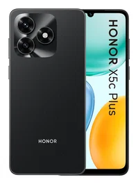 Honor X5c Plus Smartphone, 6.74" (17.1 cm) Pantalla 90 Hz, 4 GB RAM + 256 GB, Cámara Doble 50 MP, Batería 5260 mAh, Color Negro - MagicOS 9.0