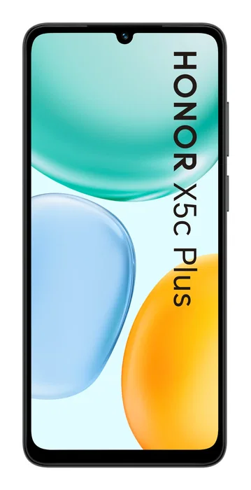 Honor X5c Plus Smartphone, 6.74" (17.1 cm) Pantalla 90 Hz, 4 GB RAM + 256 GB, Cámara Doble 50 MP, Batería 5260 mAh, Color Negro - MagicOS 9.0