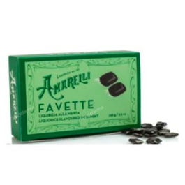 Amarelli Regaliz Green Favette Menta 12X100Gr